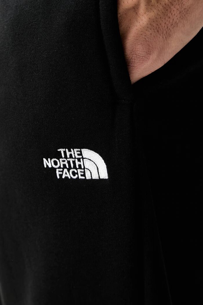The North Face спортен панталон мъжки с памук Evolution черен NF0A8CWYJK31