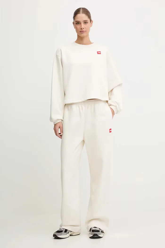 The North Face Спортен панталон Redbox в бежово с изчистен дизайн NF0A8EG2QLI1