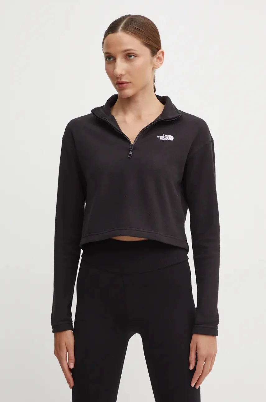 The North Face Спортен суичър 100 Glacier Cropped 1/4 Zip