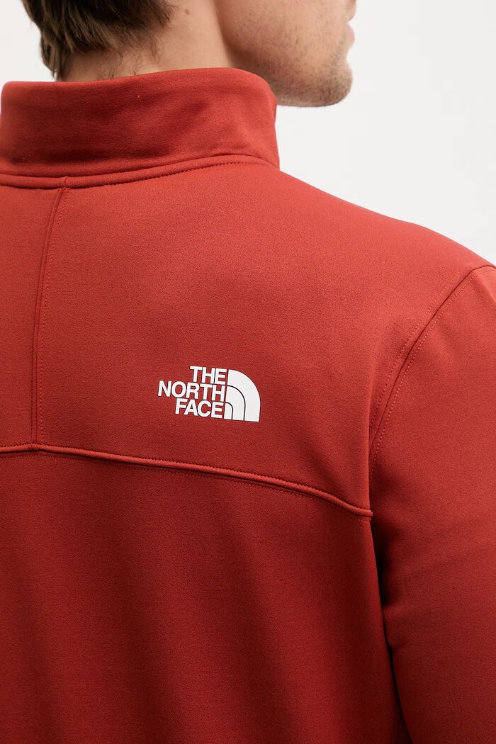 The North Face спортен суичър мъжки Crest оранжев NF0A897CK231