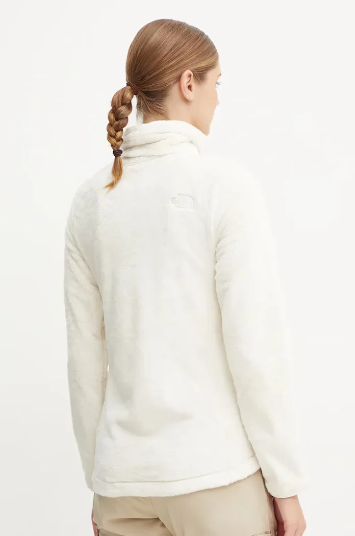 The North Face Спортен суичър Osito в бежово с изчистен дизайн NF0A7UQJQLI1