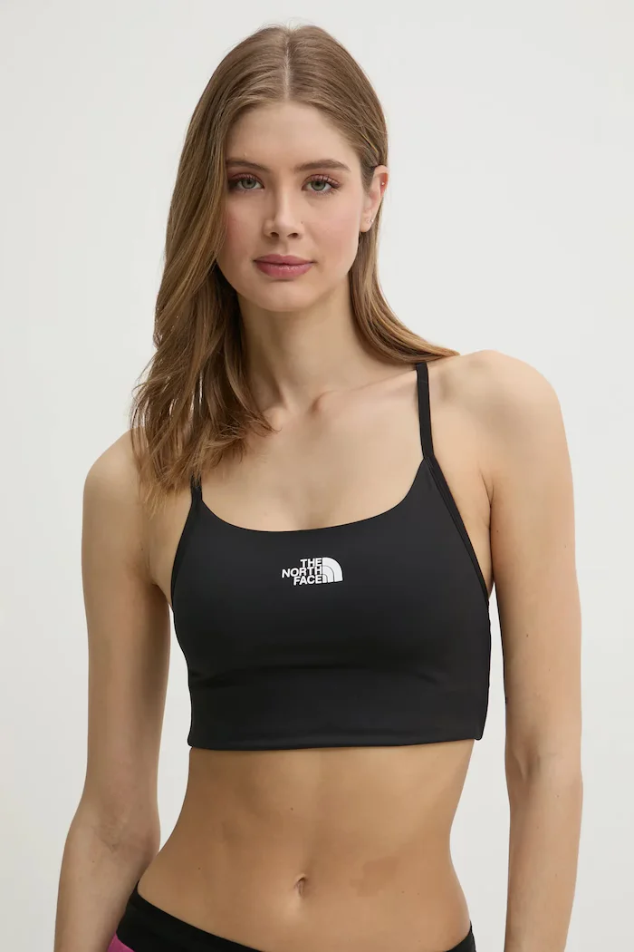 The North Face Спортен сутиен Flex в черно NF0A8BRUJK31