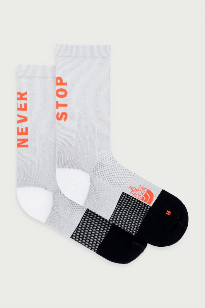 The North Face спортни чорапи NEVER STOP бели NF0A8EGKGRZ1