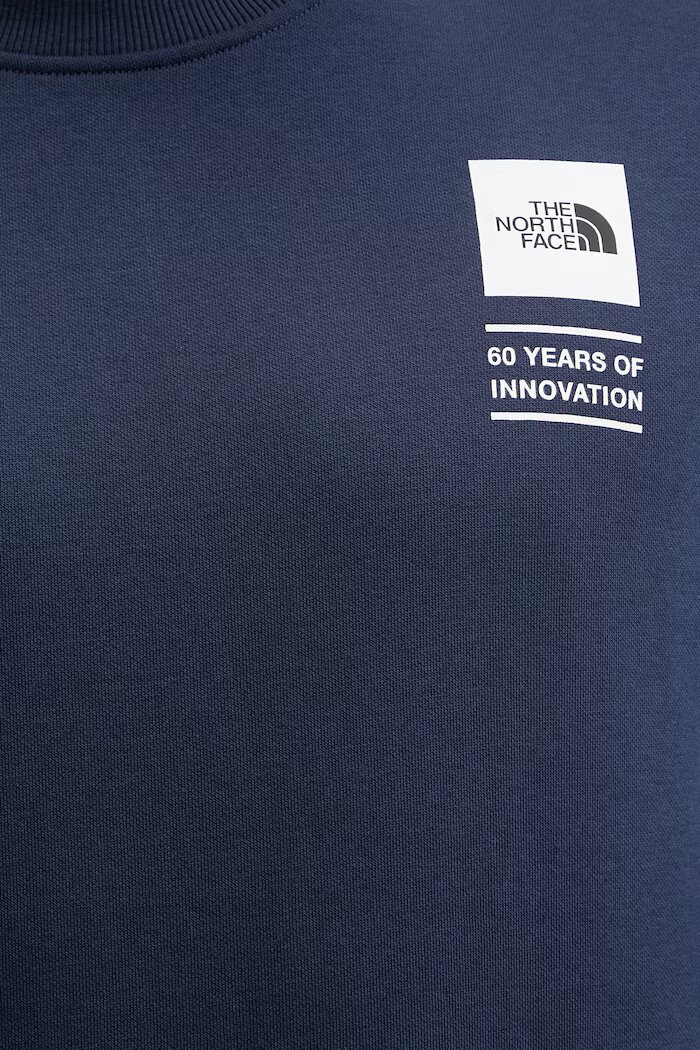 The North Face Суичър CELEBRATION мъжки в тъмносиньо с принт NF0A8GAT8K21