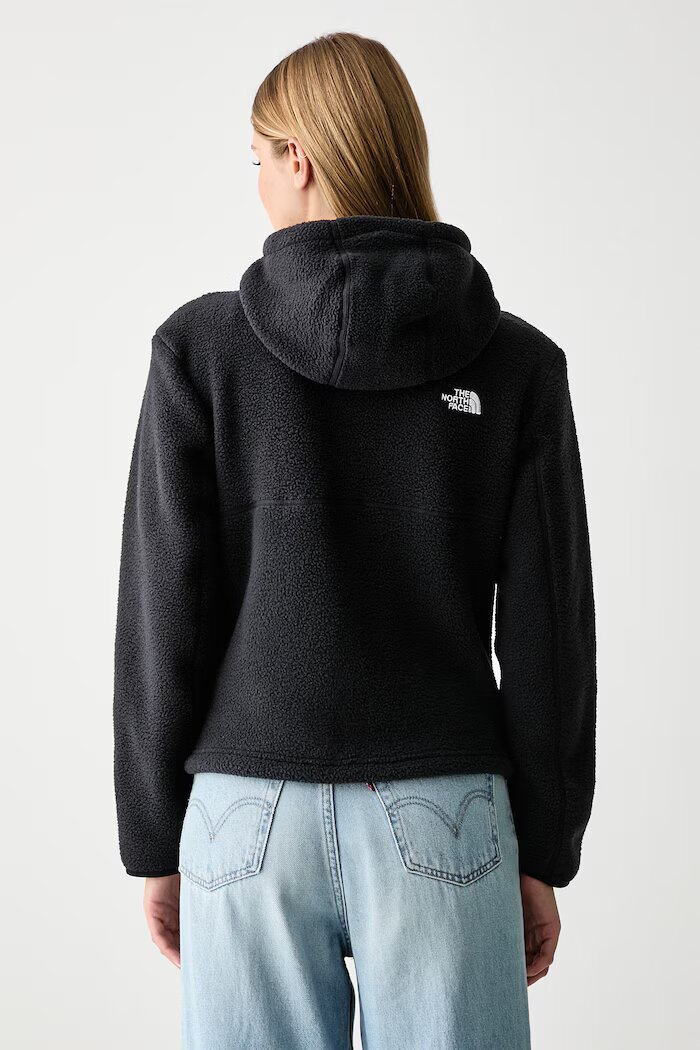 The North Face суичър дамски от полар Yumiori черен NF0A8KPRJK31
