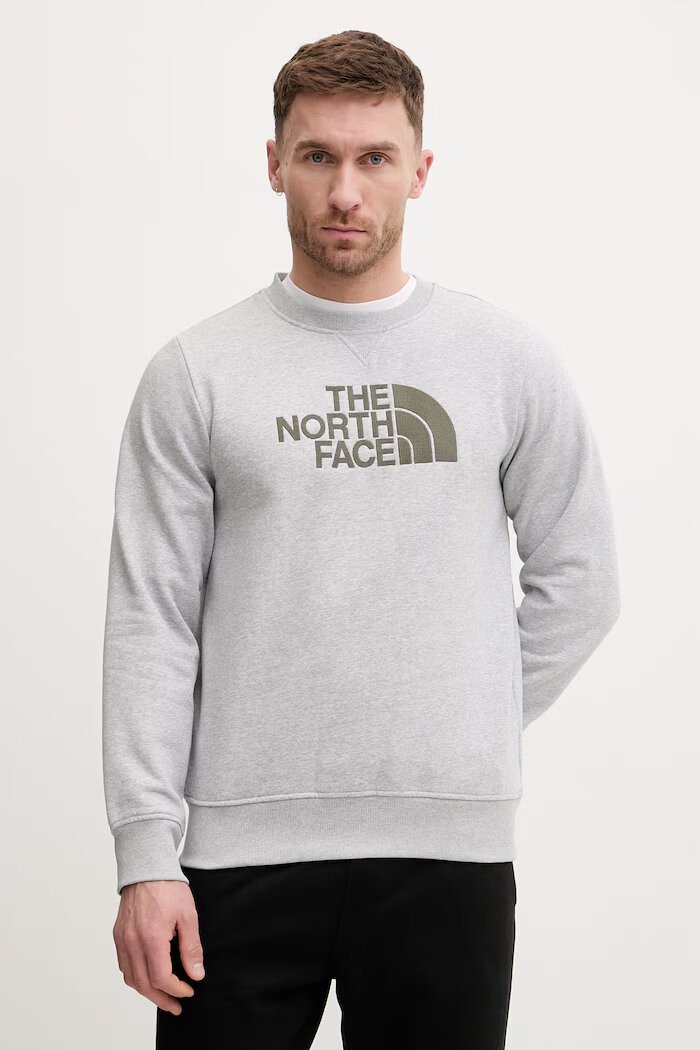 The North Face Суичър Drew Peak мъжки в сиво NF0A89EK6RS1