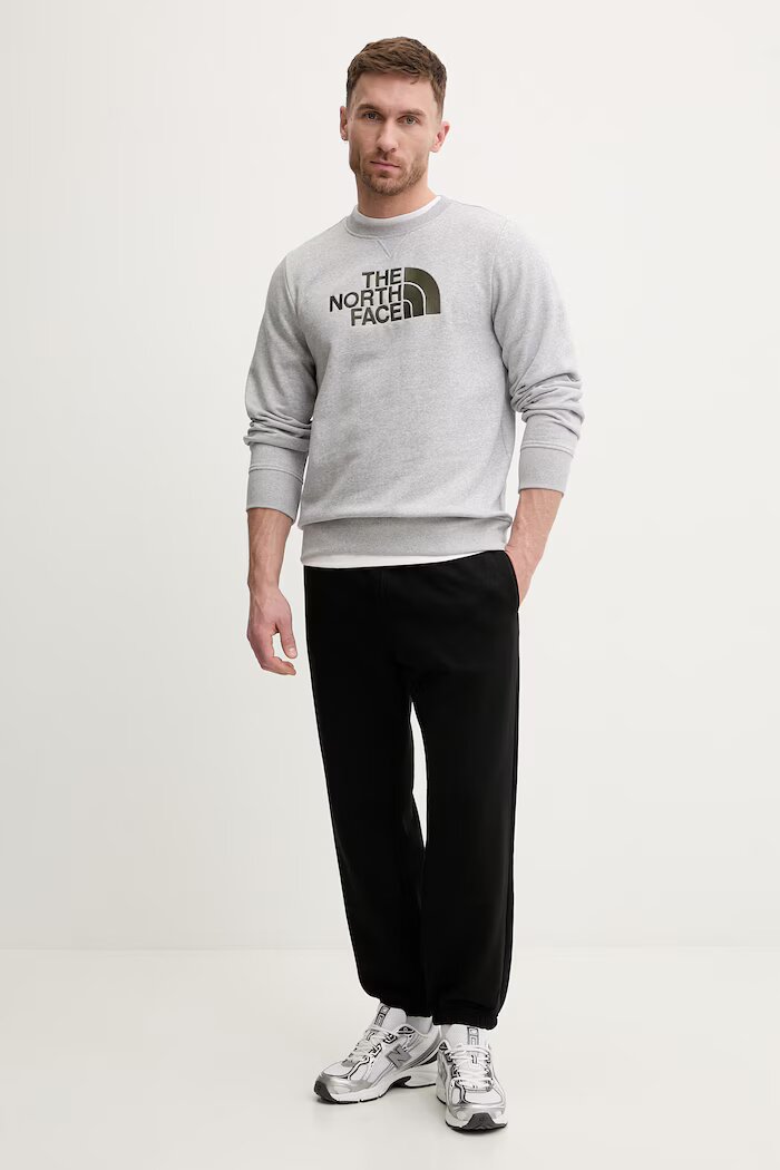 The North Face Суичър Drew Peak мъжки в сиво NF0A89EK6RS1
