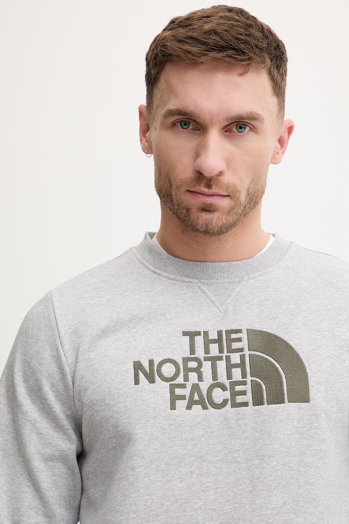 The North Face Суичър Drew Peak мъжки в сиво NF0A89EK6RS1
