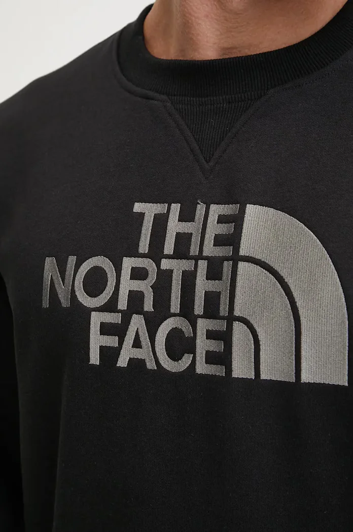 The North Face Суичър Drew Peak в черно с апликация NF0A89EKJK31