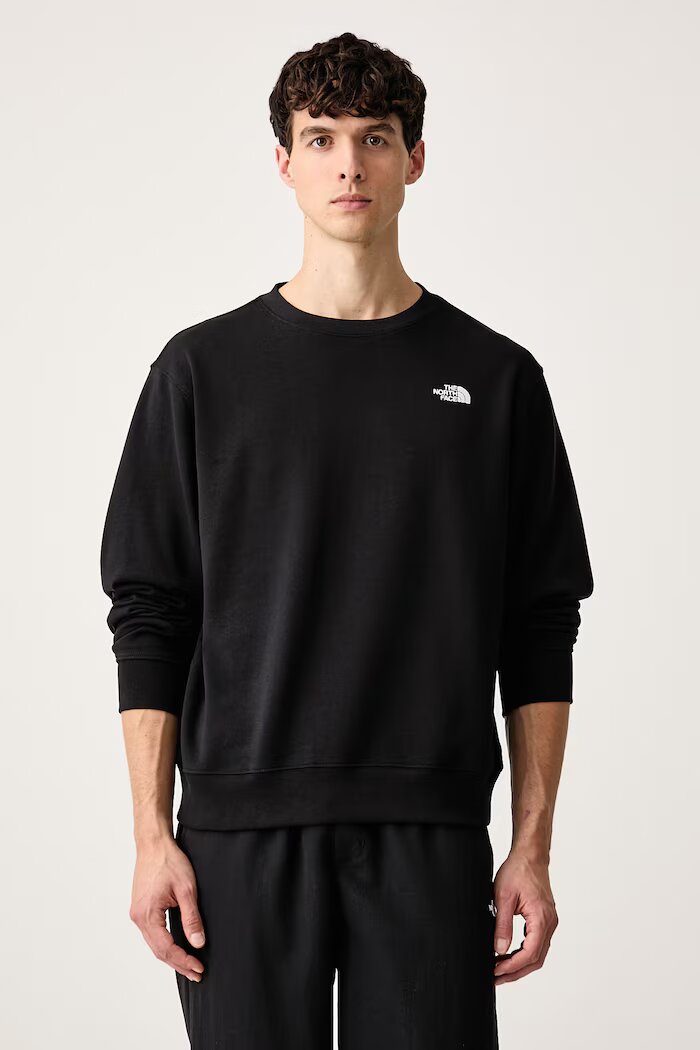 The North Face суичър мъжки с памук Essential черен NF0A8FXAJK31