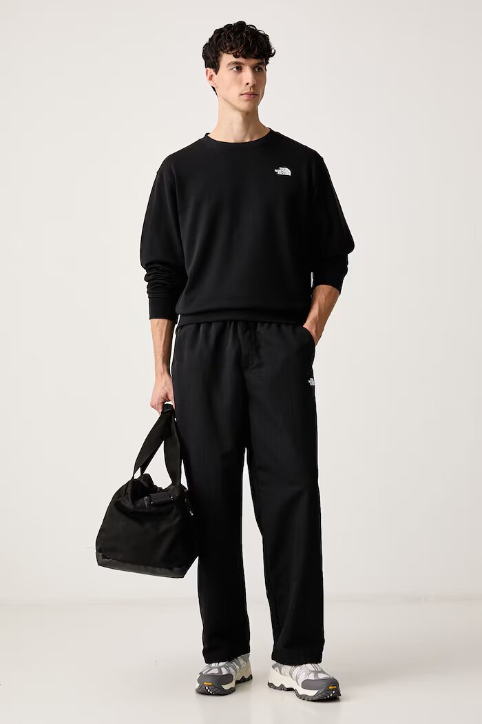 The North Face суичър мъжки с памук Essential черен NF0A8FXAJK31