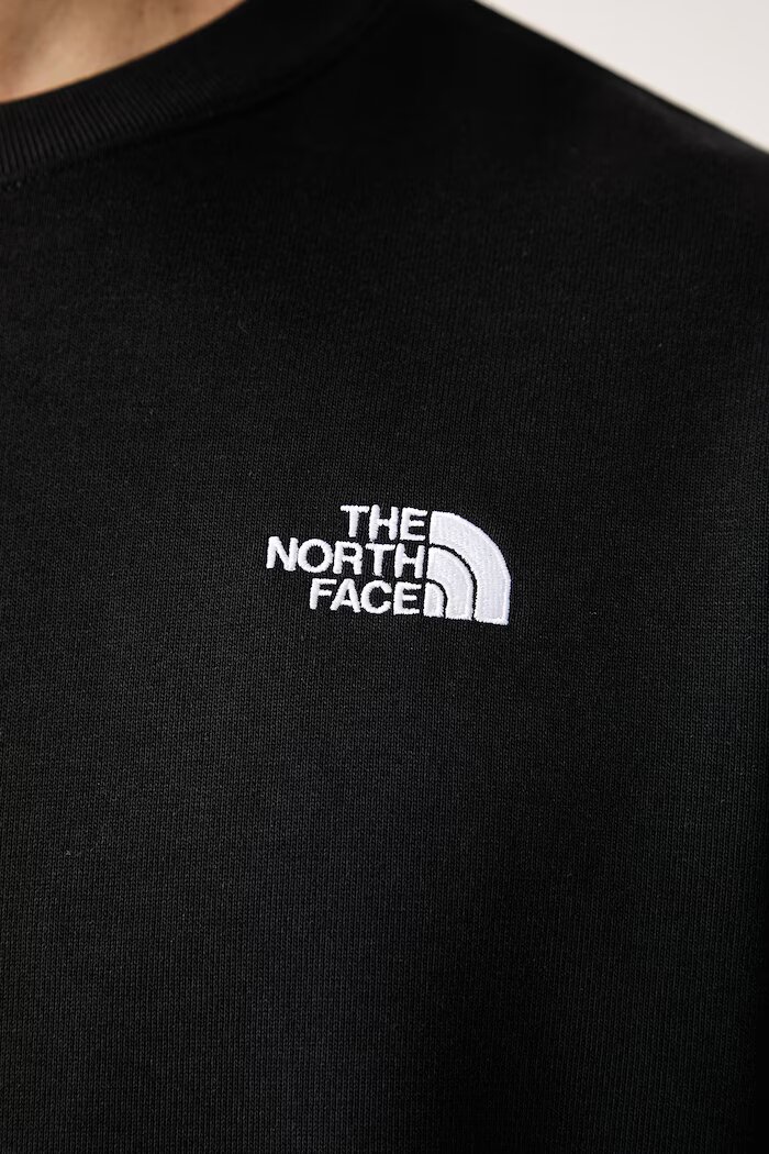 The North Face суичър мъжки с памук Essential черен NF0A8FXAJK31