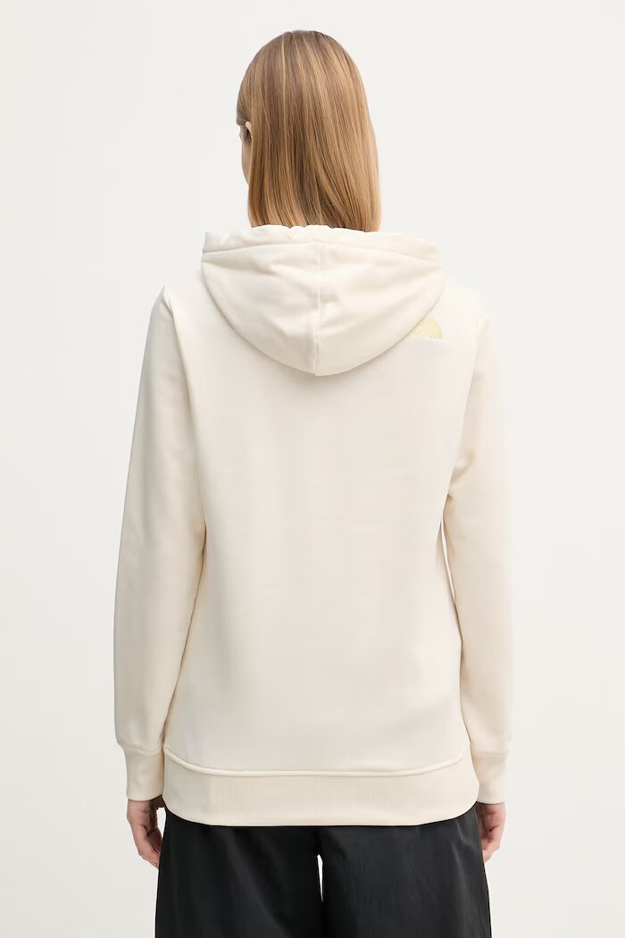 The North Face суичър с качулка дамски Drew Peak Light бежов NF0A8C1DL7N1