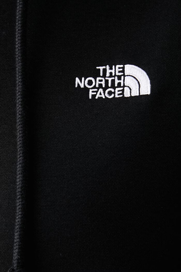 The North Face суичър с качулка дамски с памук Evolution черен NF0A8CWNJK31