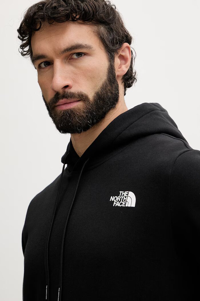 The North Face суичър с качулка мъжки от памук Energy черен NF0A8G9XJK31