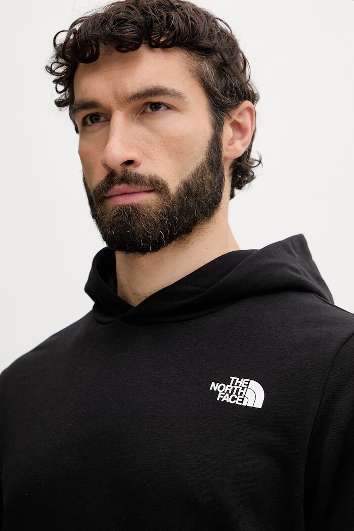 The North Face суичър с качулка мъжки памучен MONTE черен NF0A8GA8JK31