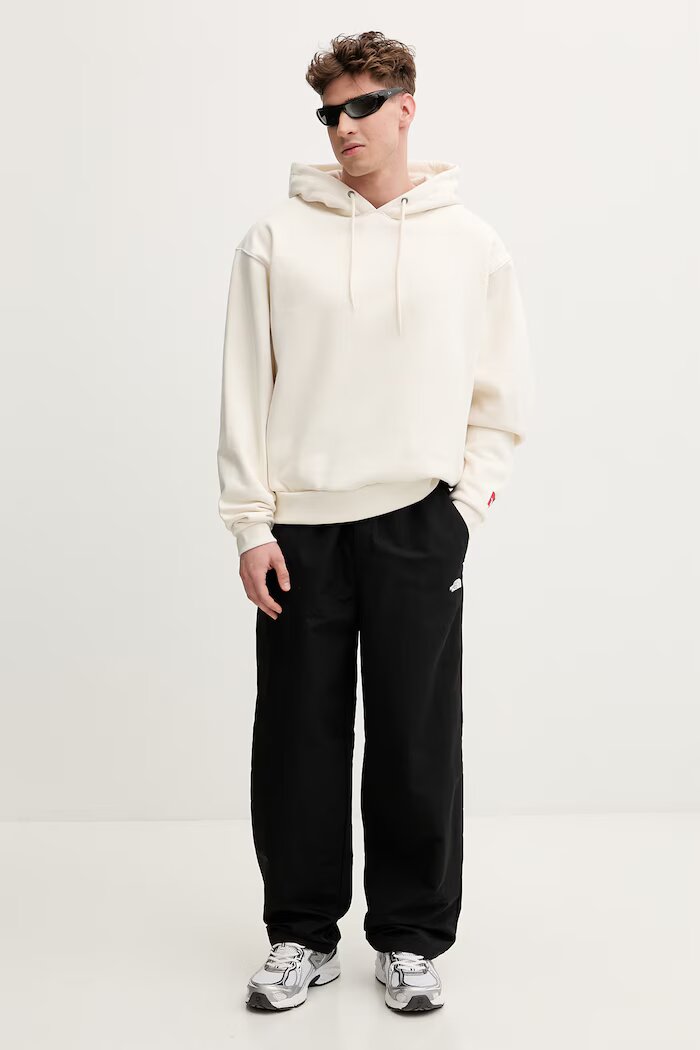 The North Face суичър с качулка мъжки Redbox бежов NF0A8EFZQLI1