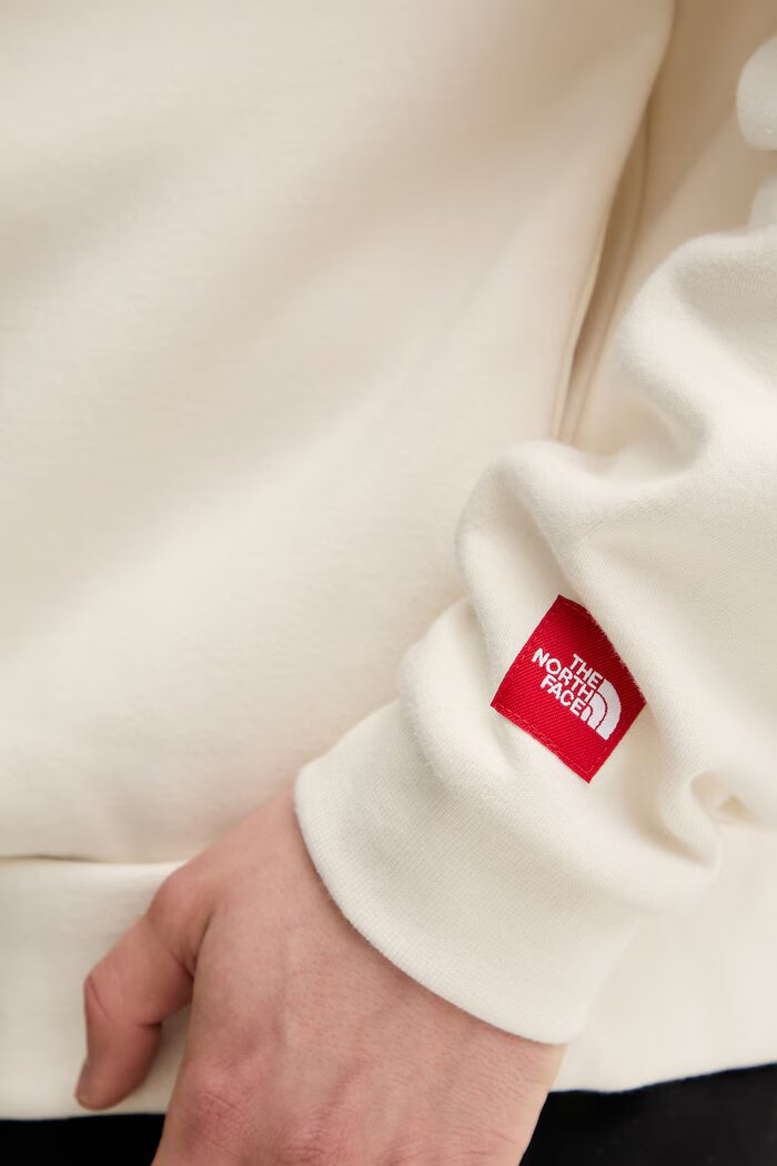 The North Face суичър с качулка мъжки Redbox бежов NF0A8EFZQLI1