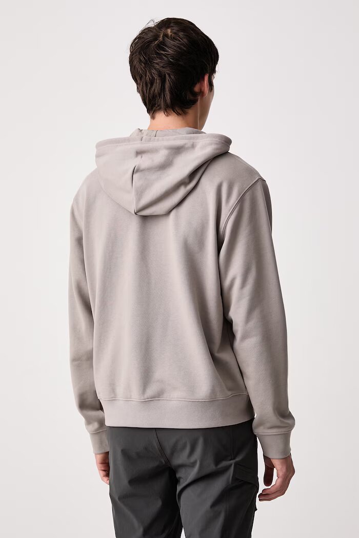The North Face суичър с качулка мъжки с памук Essential бежов NF0A8FX92MB1