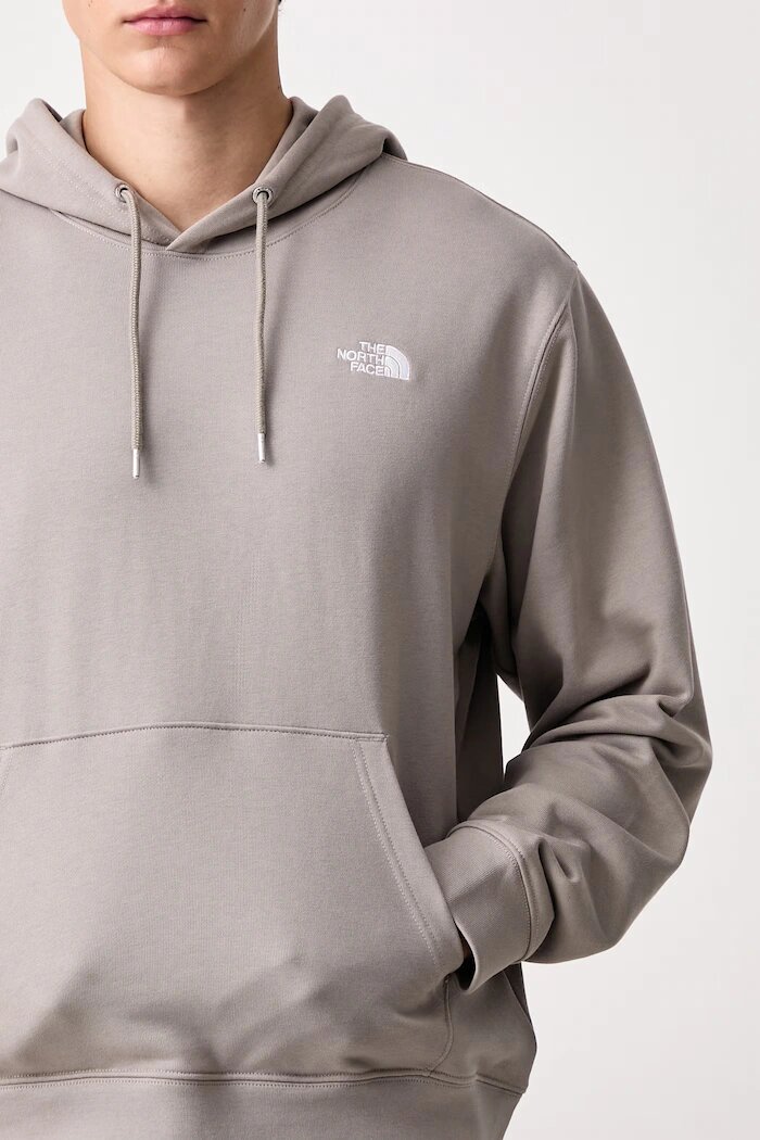 The North Face суичър с качулка мъжки с памук Essential бежов NF0A8FX92MB1