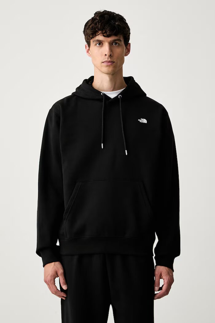 The North Face суичър с качулка мъжки с памук Essential черен NF0A8CW7JK31