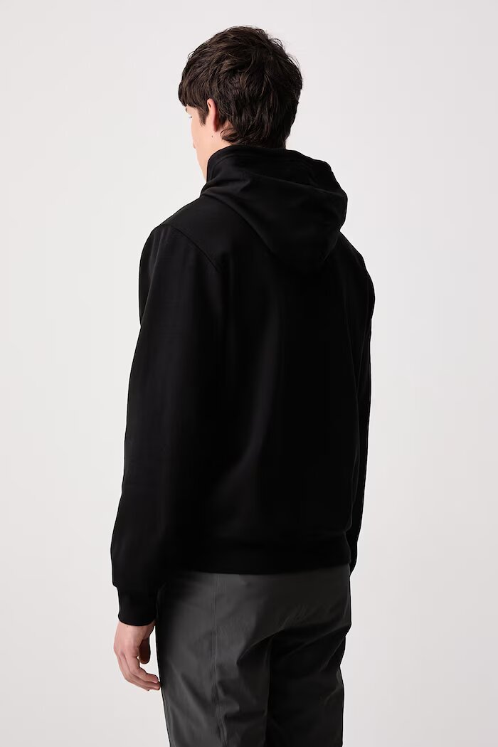 The North Face суичър с качулка мъжки с памук Evolution черен NF0A8CWMJK31