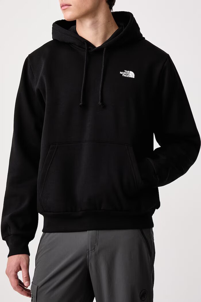 The North Face суичър с качулка мъжки с памук Evolution черен NF0A8CWMJK31