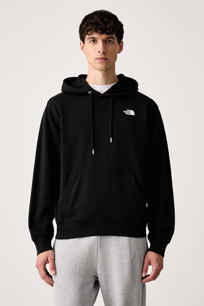 The North Face суичър с качулка с памук Essential черен NF0A8FX9JK31