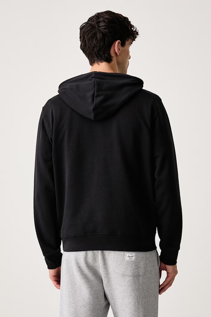 The North Face суичър с качулка с памук Essential черен NF0A8FX9JK31