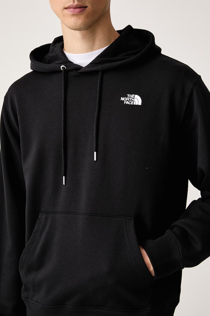 The North Face суичър с качулка с памук Essential черен NF0A8FX9JK31