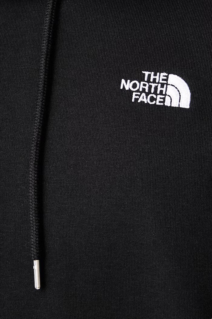 The North Face суичър с качулка с памук Essential черен NF0A8FX9JK31