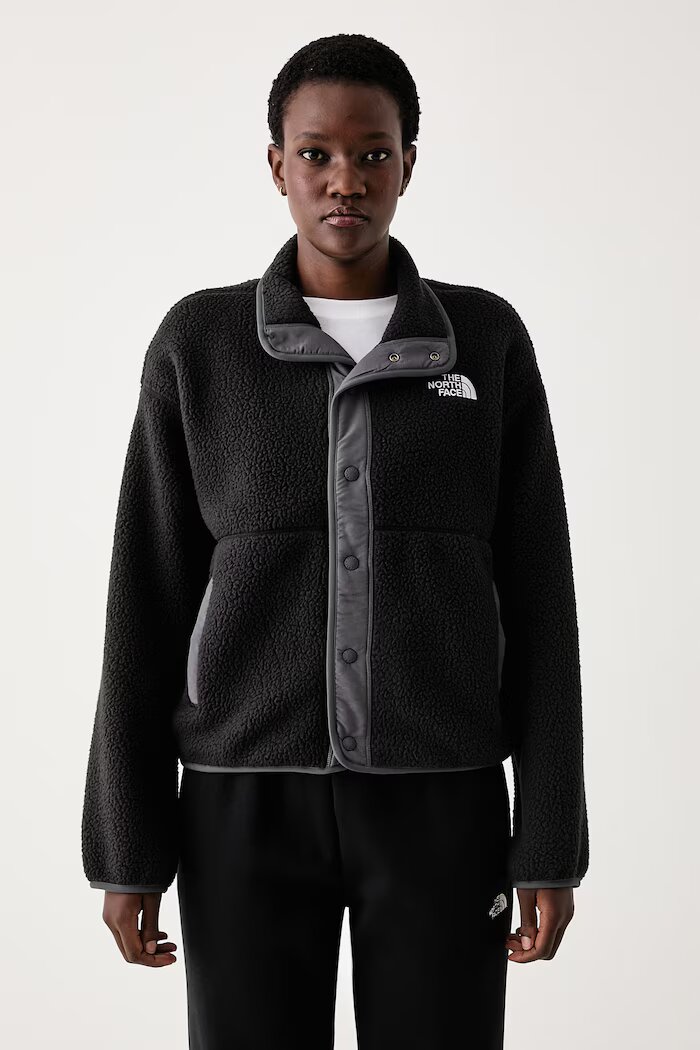 The North Face суичър с цип дамски Cragmont черен NF0A8J40W9O1