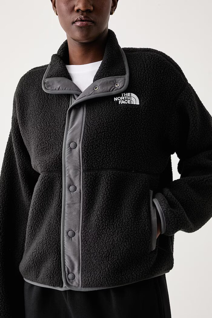 The North Face суичър с цип дамски Cragmont черен NF0A8J40W9O1