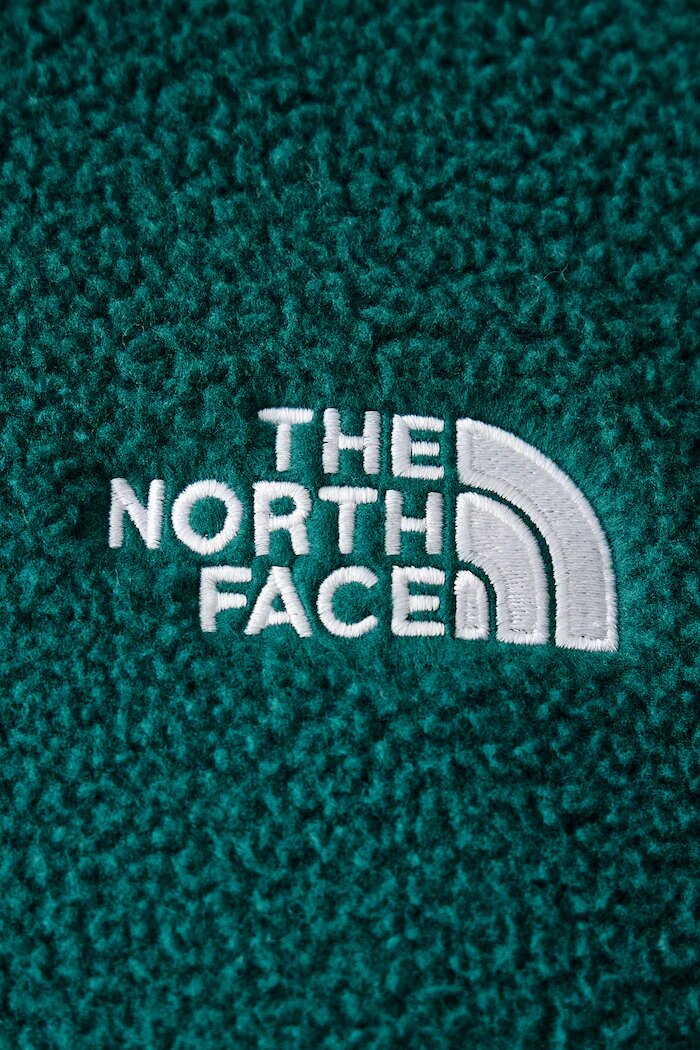 The North Face суичър с цип мъжки от полар Fleeski Fz Jacket тюркоазен NF0A88XQN4J1