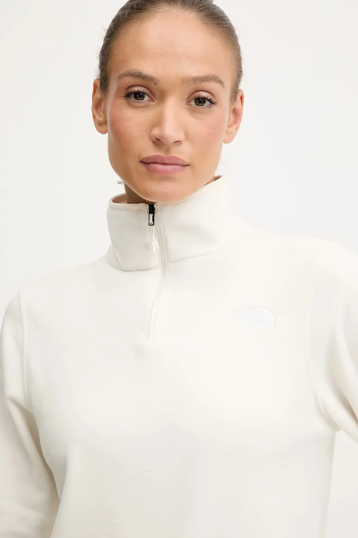 The North Face Суичър за спортове на открито в бежово с изчистен дизайн NF0A8D2JQLI1