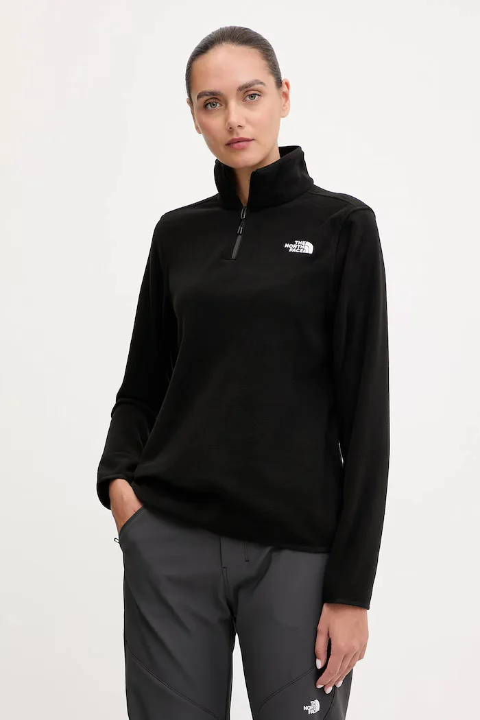 The North Face Суичър за спортове на открито в черно с изчистен дизайн NF0A8D2JJK31