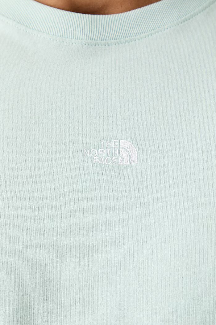 The North Face тениска basic мъжка от памук Essential Center Logo тюркоазена NF0A8GQEG701