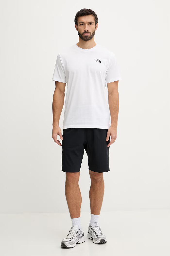 The North Face Тениска CELEBRATION в бяло с принт NF0A8GV2FN41