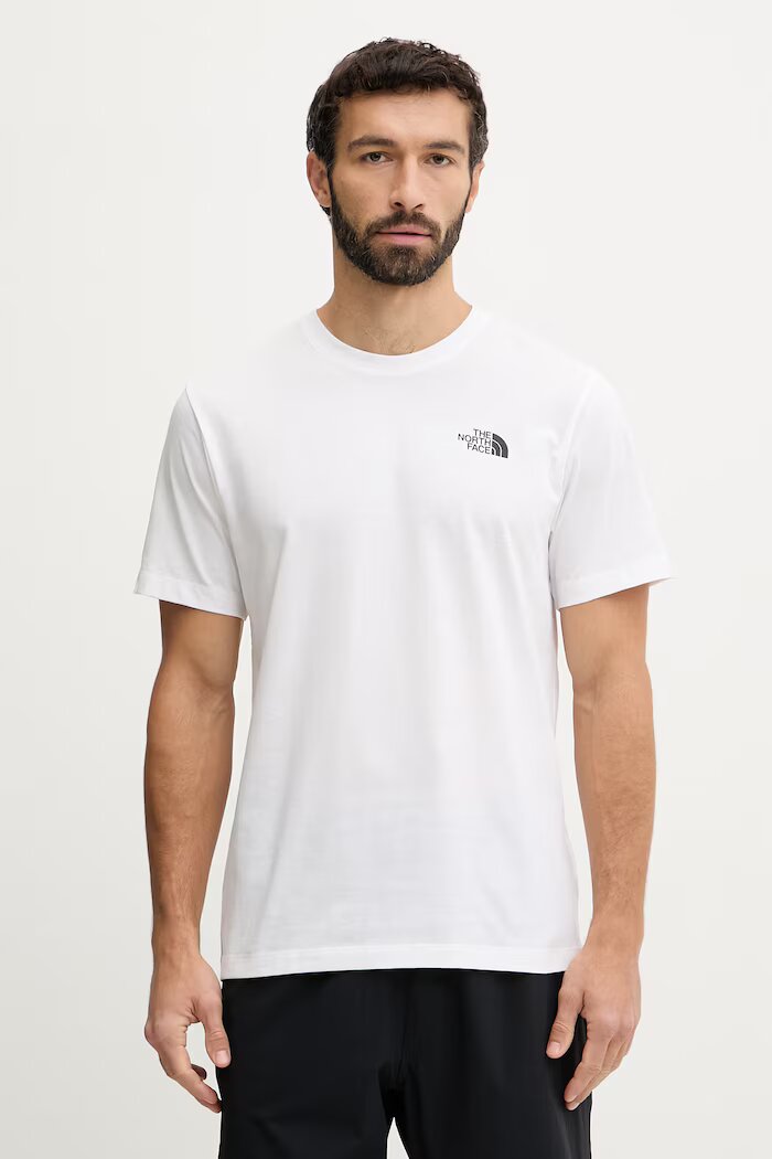 The North Face Тениска CELEBRATION в бяло с принт NF0A8GV2FN41