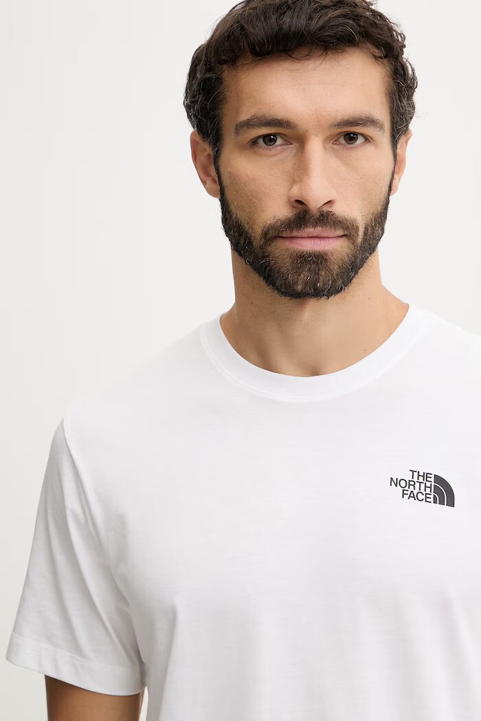 The North Face Тениска CELEBRATION в бяло с принт NF0A8GV2FN41