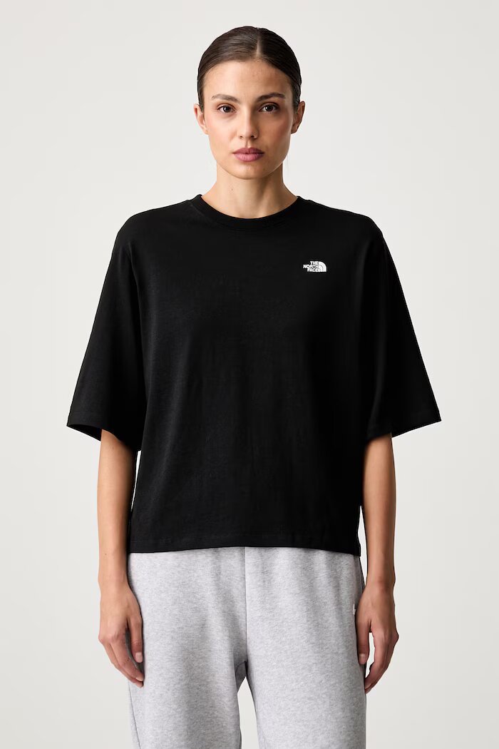 The North Face тениска дамска от памук Essential черна NF0A8H71JK31