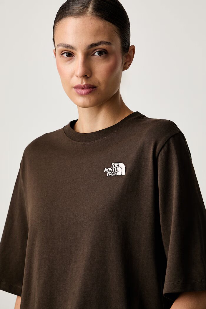 The North Face тениска дамска от памук Hike Picnic кафява NF0A8JABNMF1
