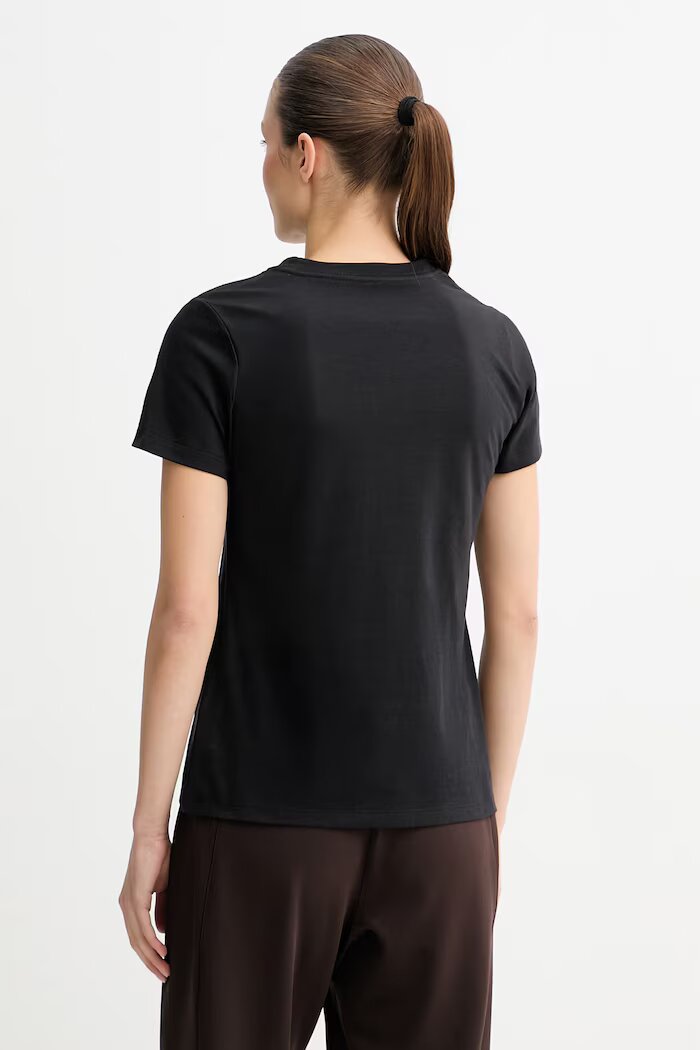 The North Face тениска дамска с памук EVOLUTION черна NF0A8FX7JK31