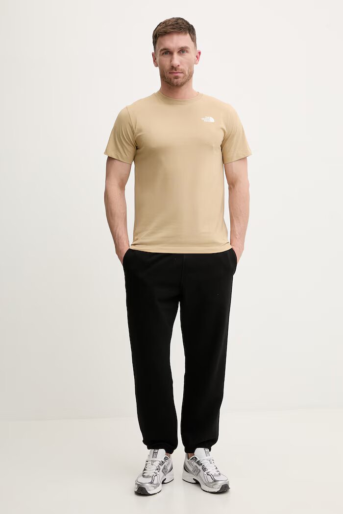 The North Face Тениска EVOLUTION в бежово с принт NF0A8B6KLK51