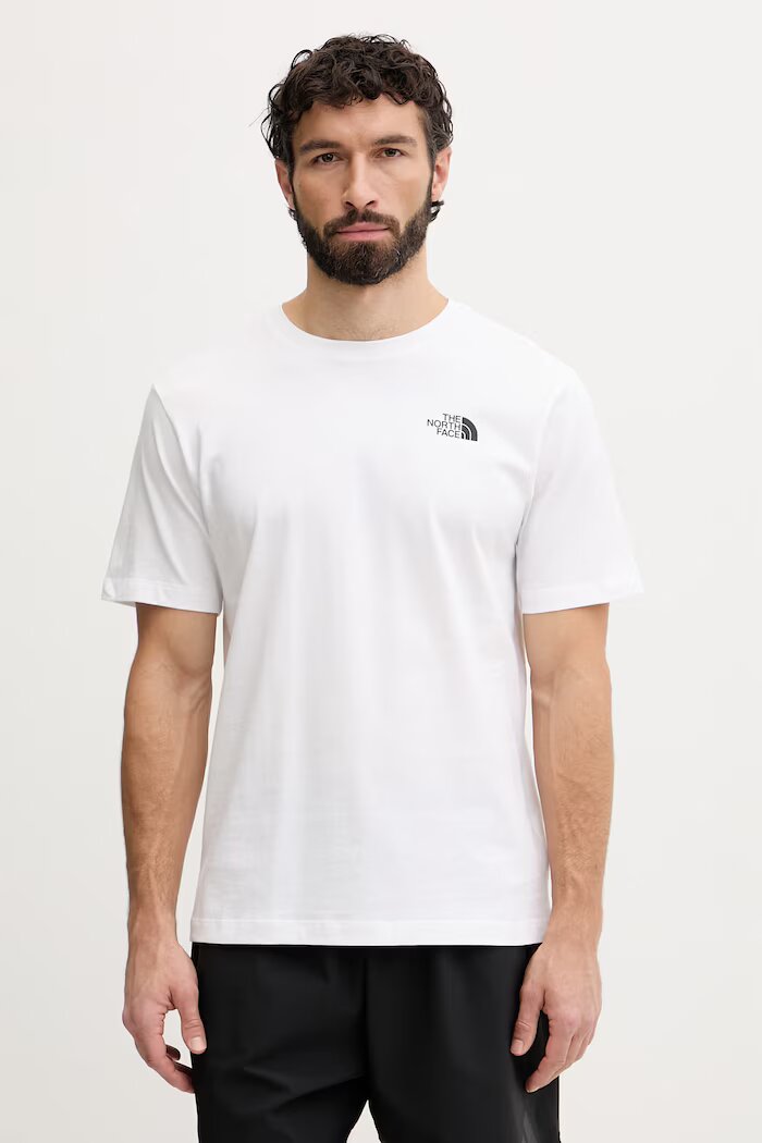 The North Face тениска мъжка от памук Energy бяла NF0A8G9VFN41