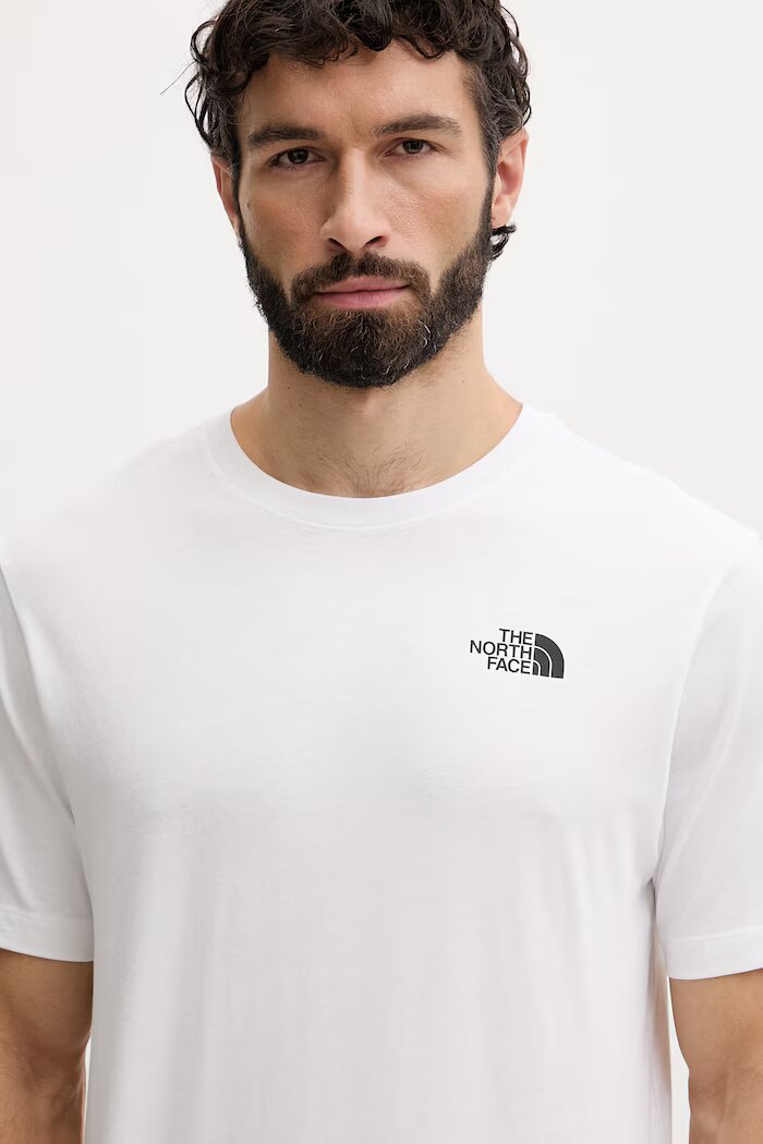 The North Face тениска мъжка от памук Energy бяла NF0A8G9VFN41