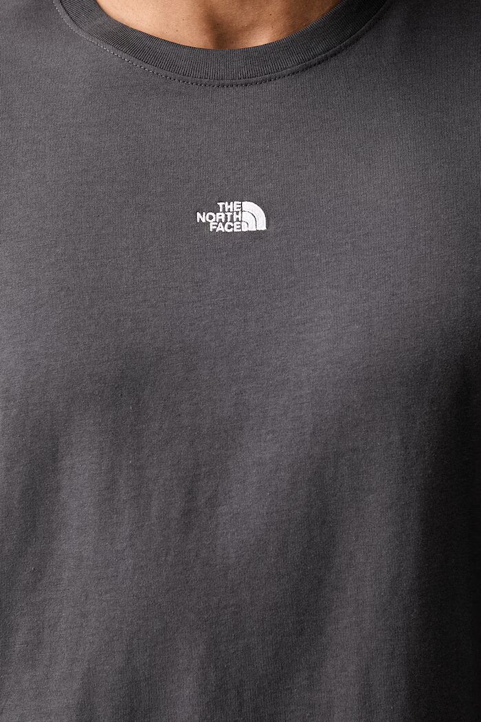 The North Face тениска мъжка от памук Essential Center Logo сива NF0A8GQERHI1