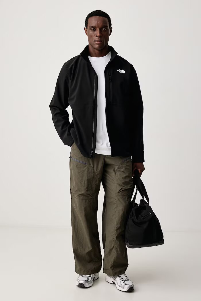 The North Face тениска мъжка от памук Gear up Relaxed бяла NF0A8JB4FN41