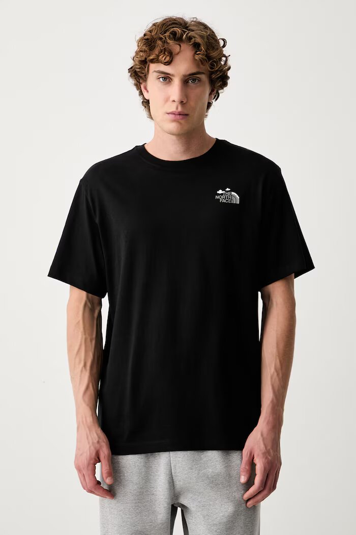 The North Face тениска мъжка от памук Natural Relaxed черна NF0A8JPQJK31