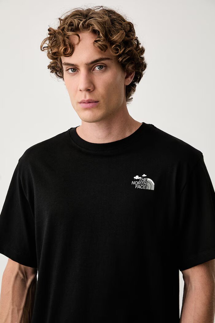 The North Face тениска мъжка от памук Natural Relaxed черна NF0A8JPQJK31